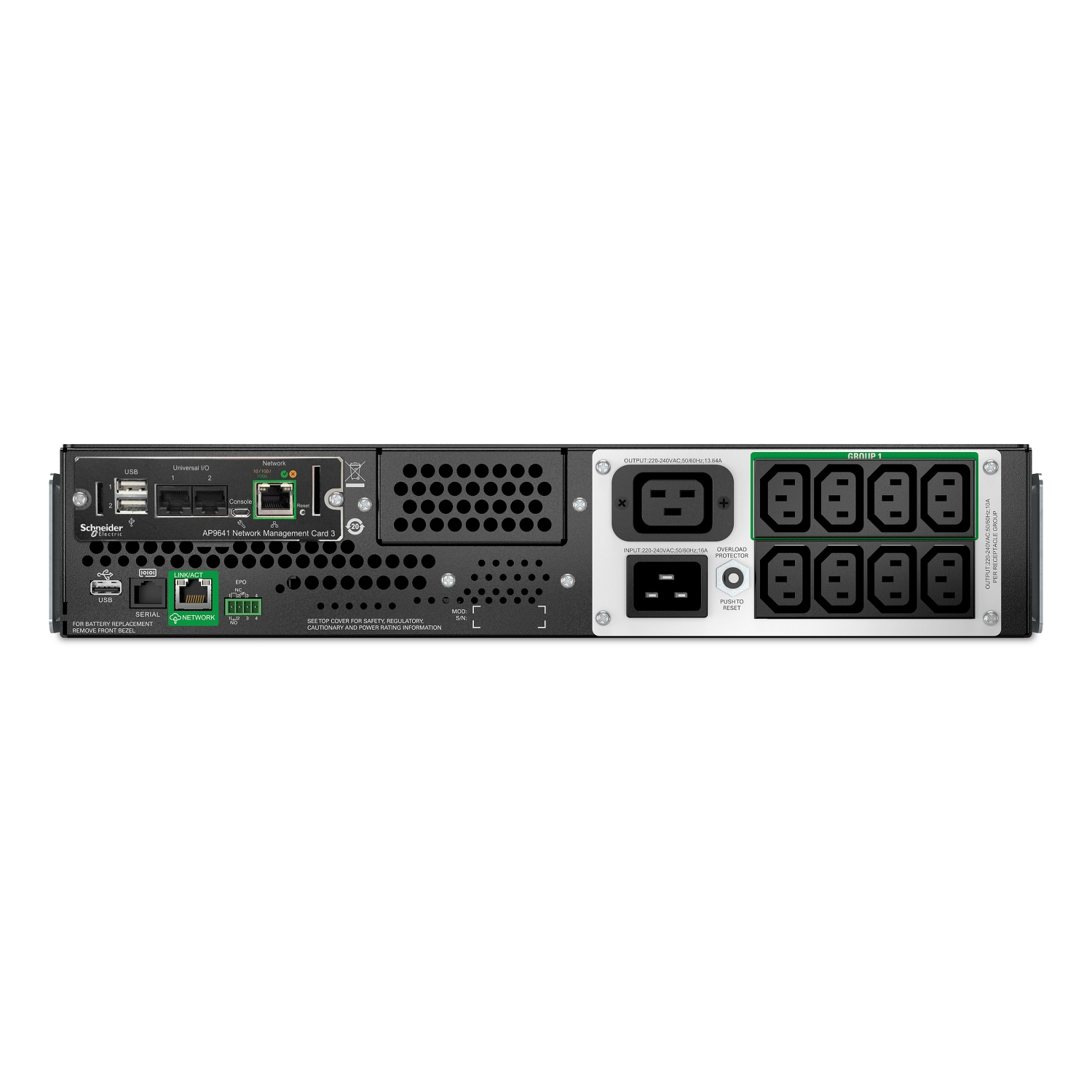 USV, Server, Netzversorgung, Netzwerk-Schnittstelle, Rack-Mount