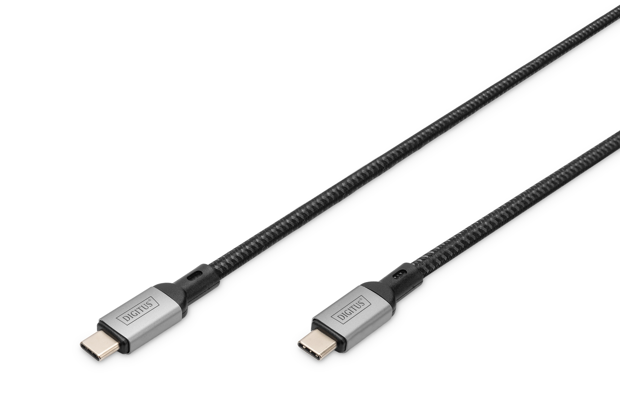 HDMI-Kabel, USB-C, 2m, geflochten, DIN-zu-DIN