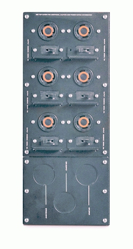APC Service Bypass Panel- 200/208/240V, 100A, MBB, Hardwire input (6) L14-30R output APC Service Bypass Panel- 200/208/240V, 100A, MBB, Hardwire input (6) L14-30R output