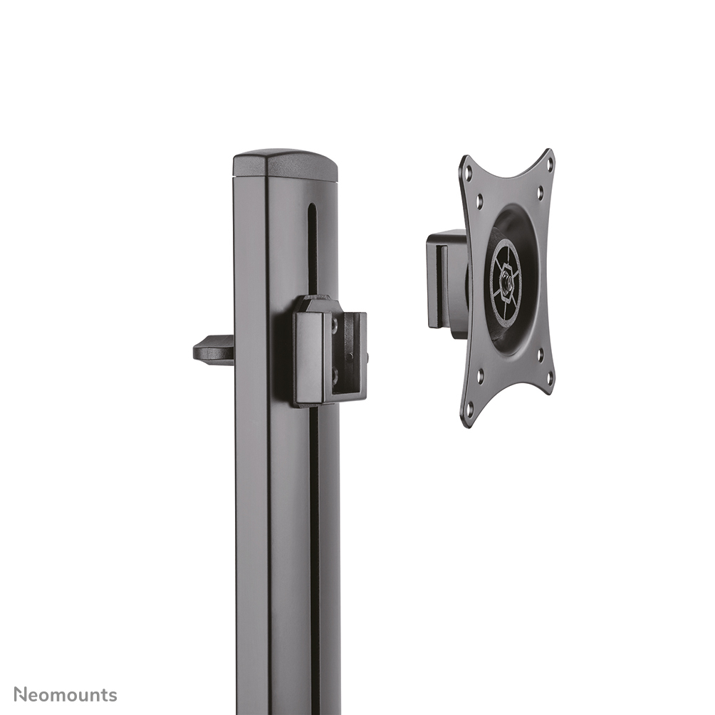 Neomounts Monitor-Tischhalterung - Klemme /Bolzen - 8 kg - 25,4 cm (10 Zoll) - 81,3 cm (32 Zoll) - 100 x 100 mm - Schwarz