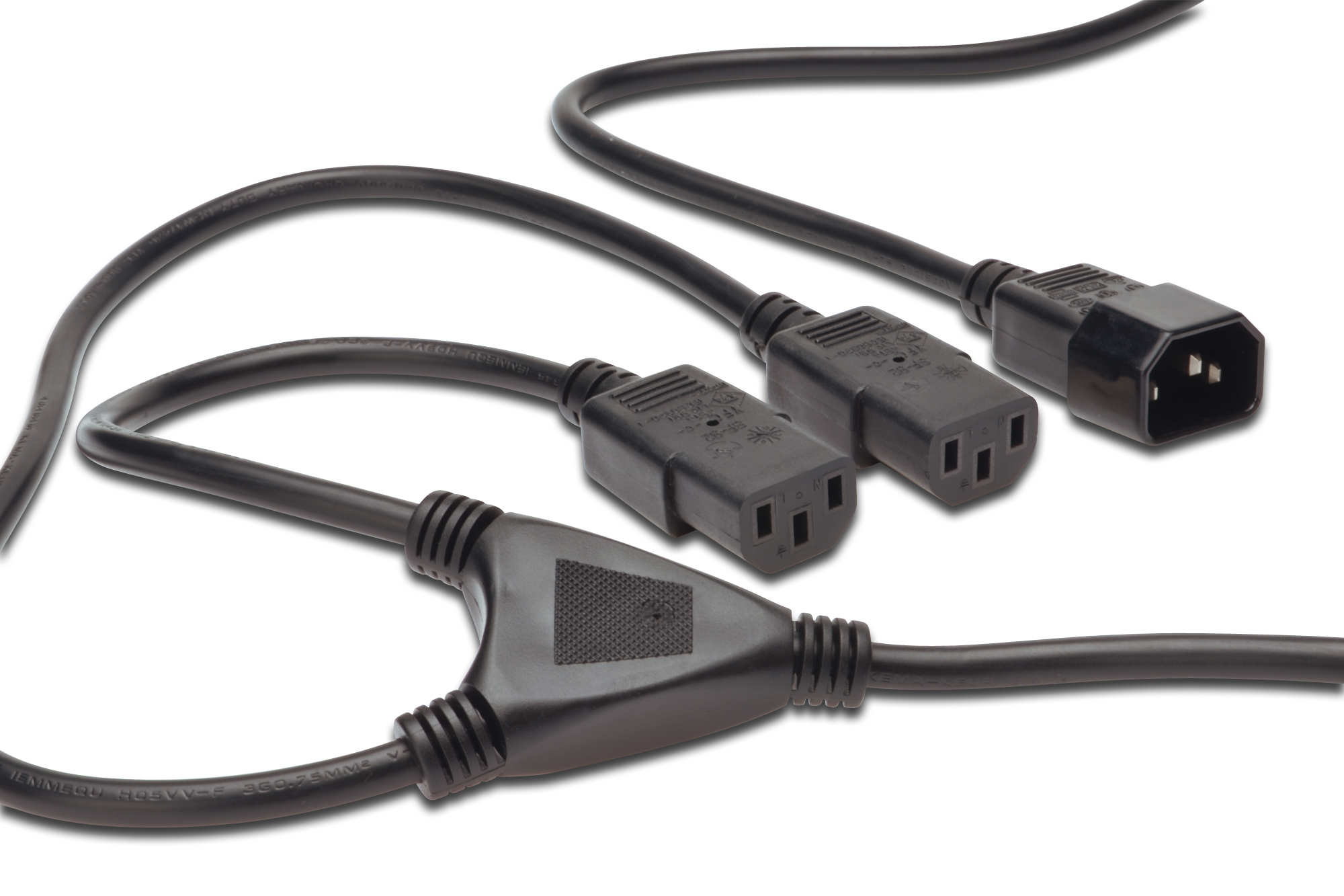 netzteil, Stecker, Kaltgerätekabel, Dreier-Stecker, IEC-C13/C5-Kabel