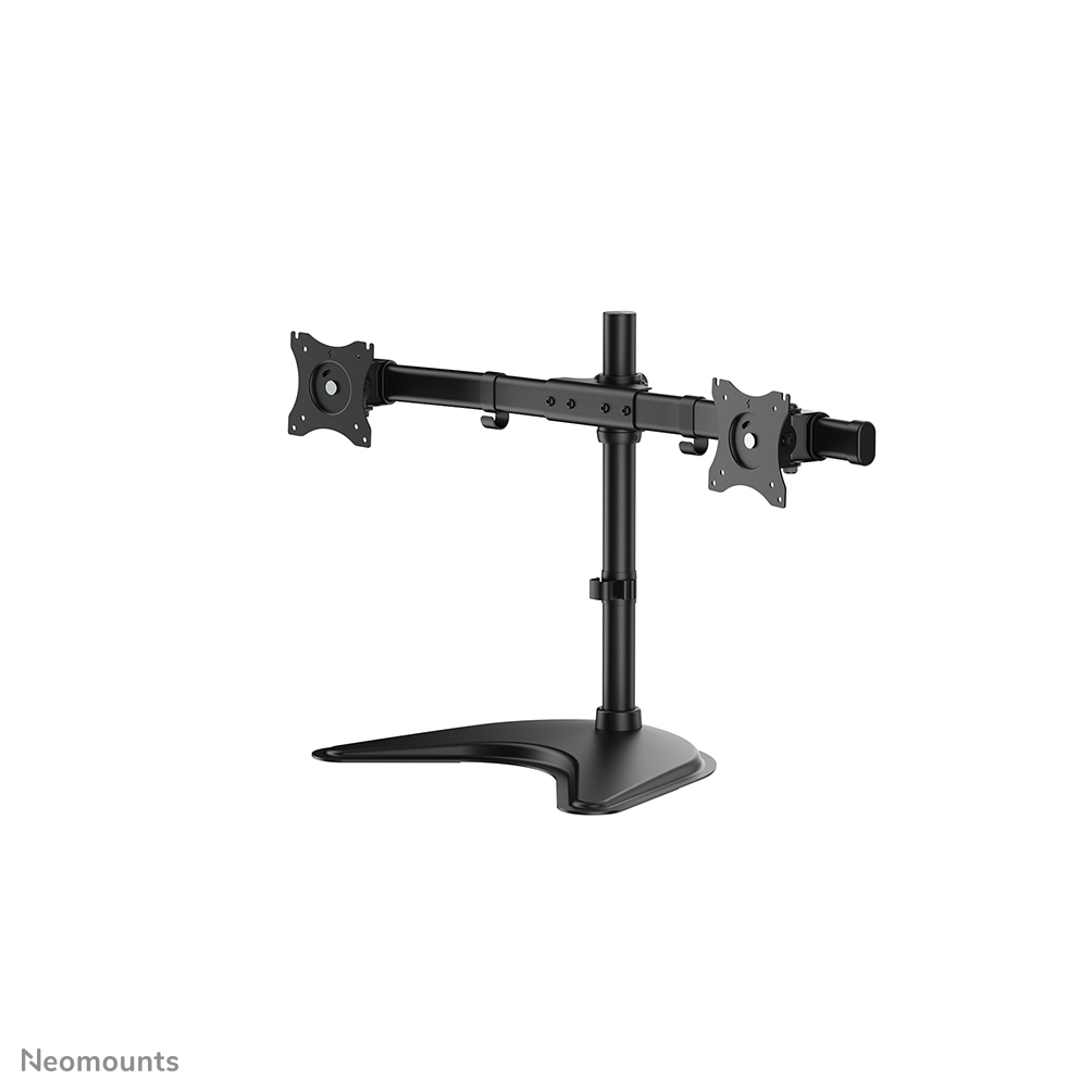 monitorarm, dualer Monitorständer, NeigungSchwenk, Gasdruckfeder, schwarz
