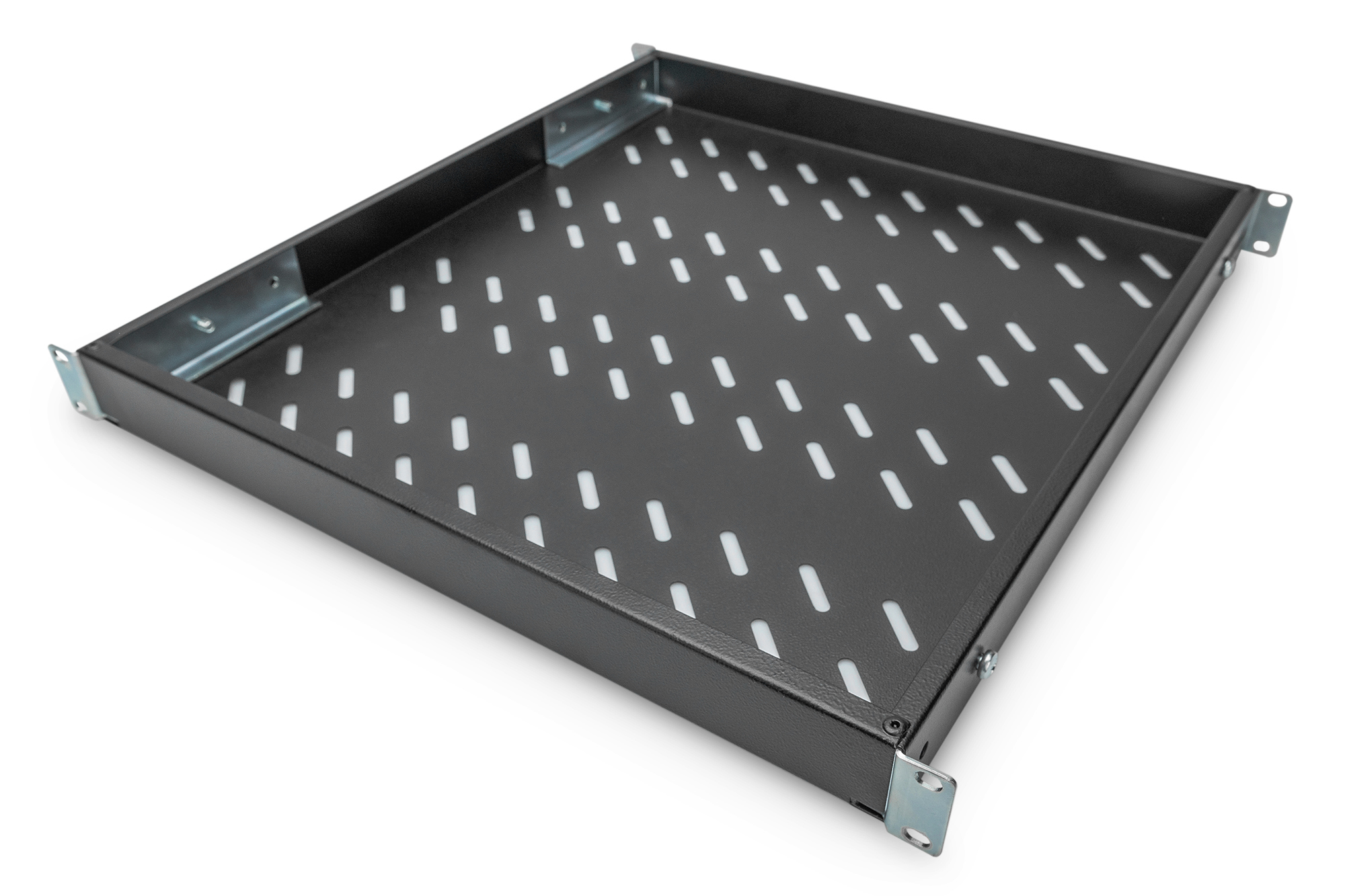 DIGITUS DN-97647 Fachboden mit variablen Befestigungsschienen zum Festeinbau in 483 mm (19")-Schränke