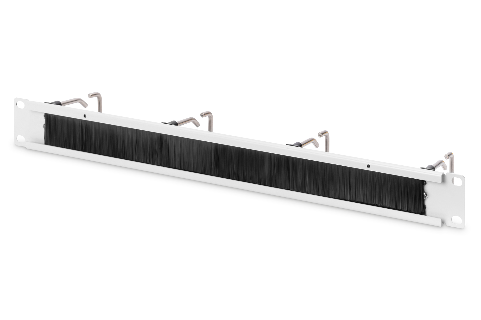 DIGITUS DN-97668 Kabelrangierpanel mit Stahlbügeln und Bürstenleiste für 482,6 mm (19")-Schränke, 1HE DIGITUS DN-97668 Kabelrangierpanel mit Stahlbügeln und Bürstenleiste für 482,6 mm (19")-Schränke, 1HE