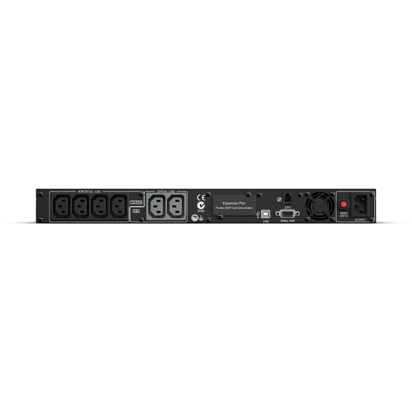 CYBERPOWER PR1000ELCDRT1U  SmartApp Line-Interactive 1000VA/800W, Rackmount