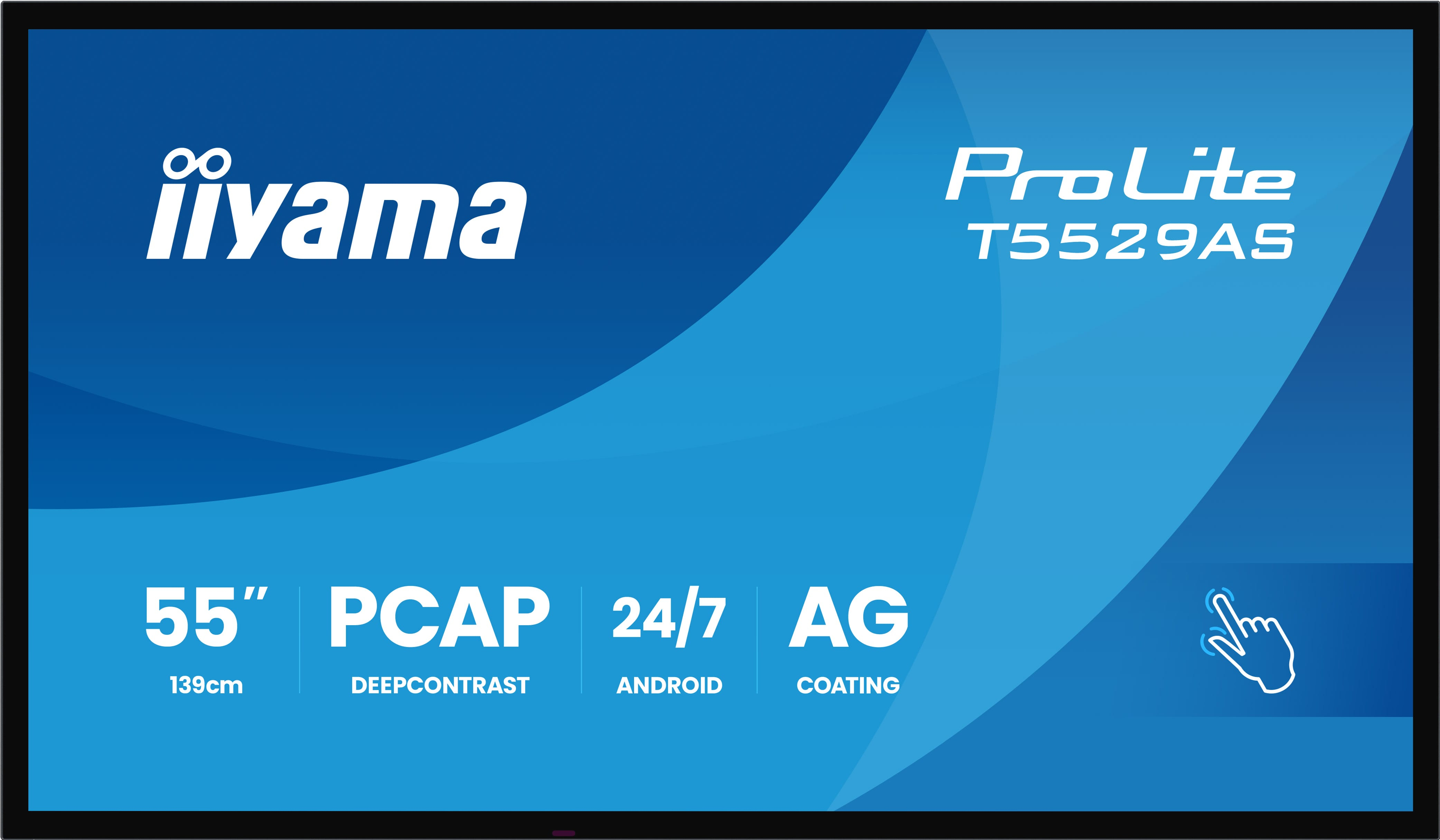 IIYAMA LFD ProLite T5529AS-B1AG Computerausrüstung, Überwachen, Bildschirm, FERNSEHER