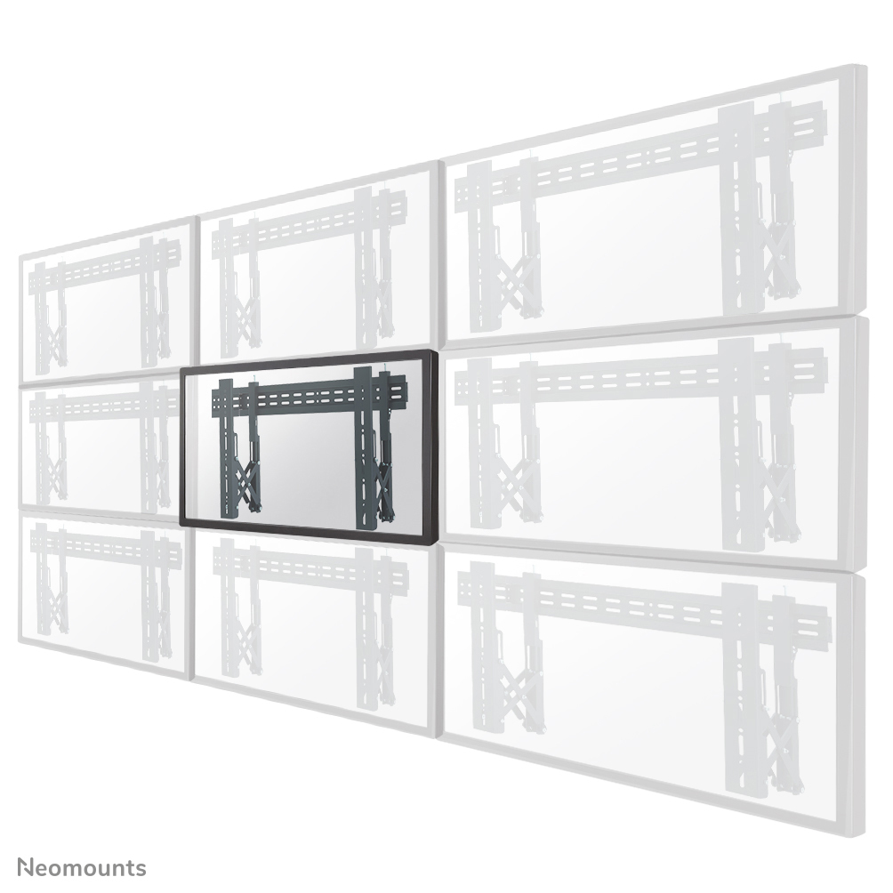 Neomounts LED-VW1000BLACK Videowall-Wandhalterung 40-75" - Pull-Out - max 50 kg Neomounts LED-VW1000BLACK Videowall-Wandhalterung 40-75" - Pull-Out - max 50 kg