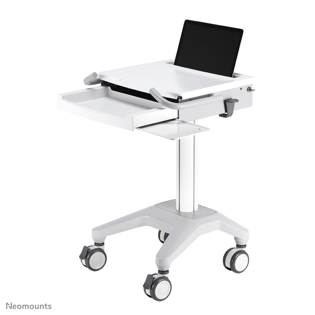 Neomounts MED-M200 Medizinischer mobiler Arbeitsplatz 10-17" - Gasfeder - abschließbar Neomounts MED-M200 Medizinischer mobiler Arbeitsplatz 10-17" - Gasfeder - abschließbar