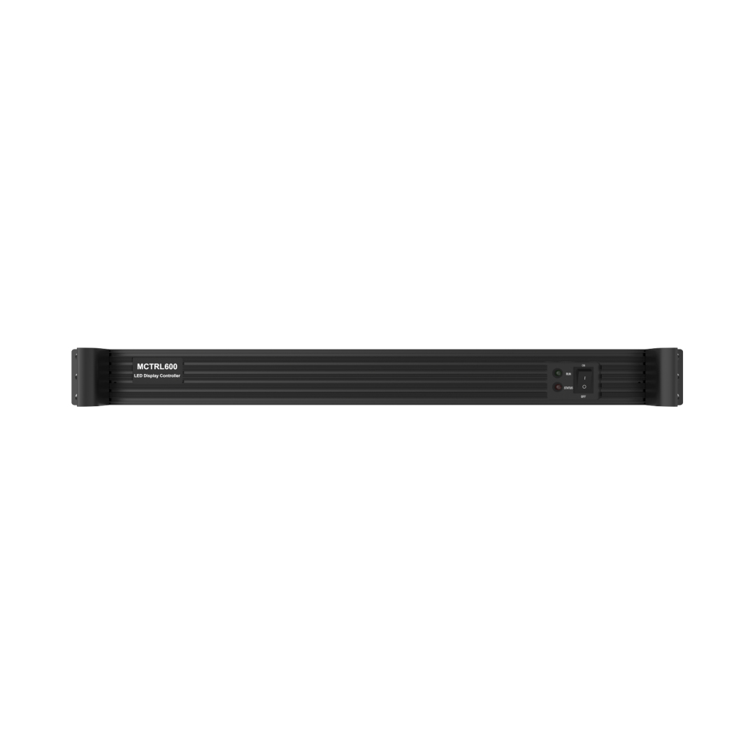LED-Anzeigecontroller, MCTR600, Rackmount, schwarz, Bedienfeld