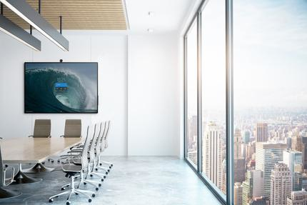 Peerless-AV SF640-HUB2 Drinnen, Innenarchitektur, Bildschirm, Besprechungsraum, Überwachen