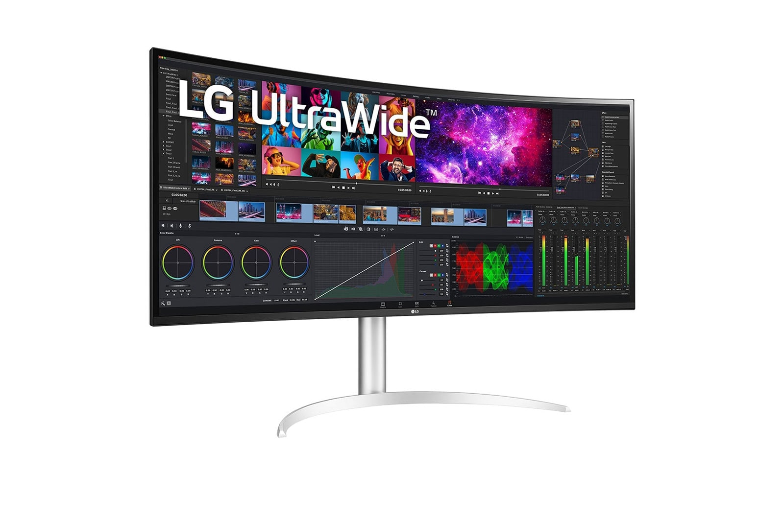 LG Monitor  40" 40WP95XP-W UltraWide HDMI DP Thunderbolt IPS 21:9