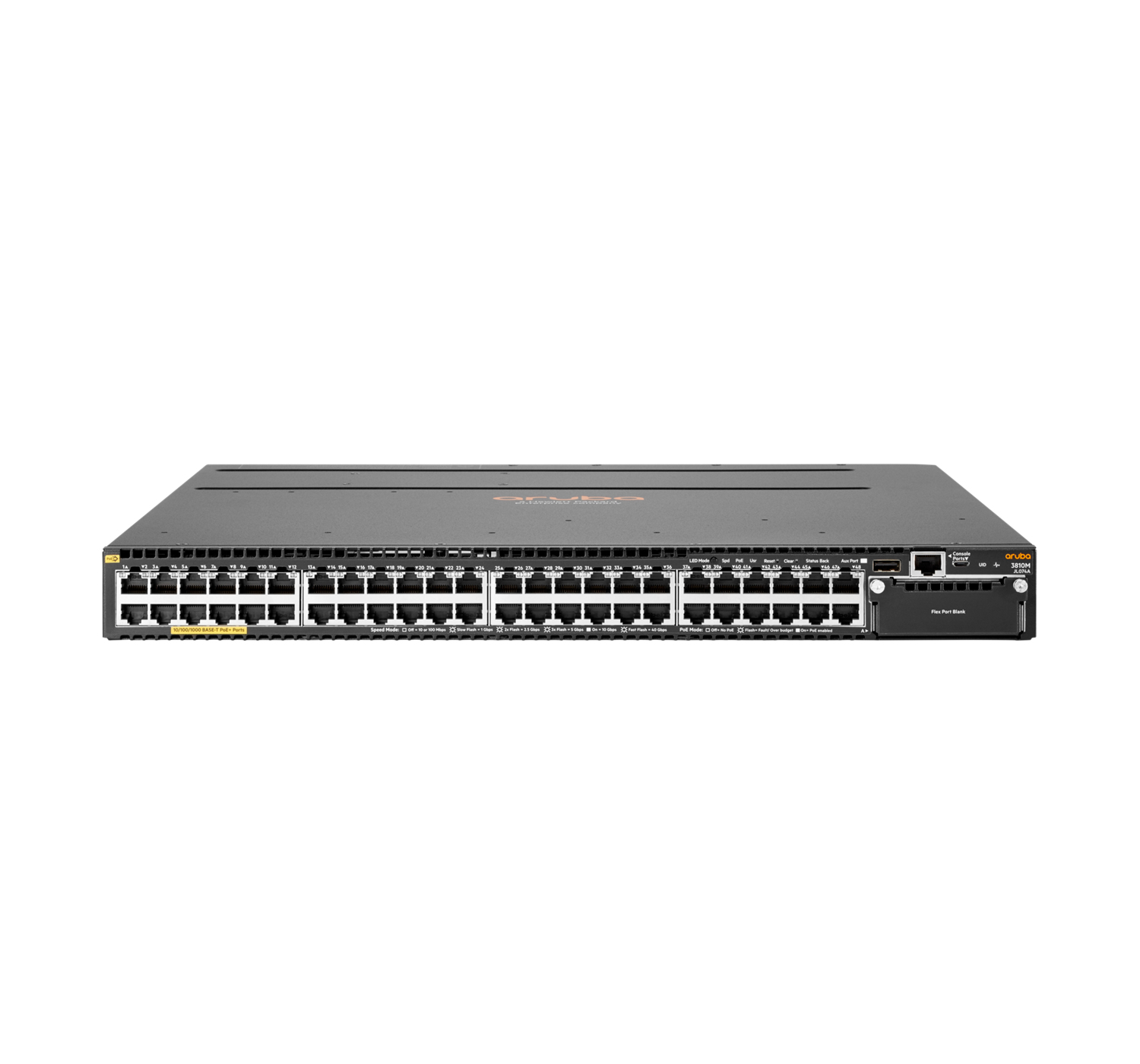 HPE JL074A Switch 3810M 48G PoE+ L3-managed 48x10/100/1000 (PoE+) Elektronik, Hardware, Computerausrüstung