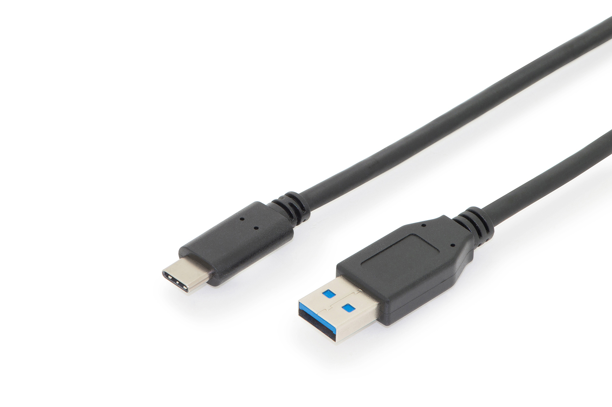 DIGITUS USB Typ C Verbindungskabel, Typ C auf A St/St, 1.0m