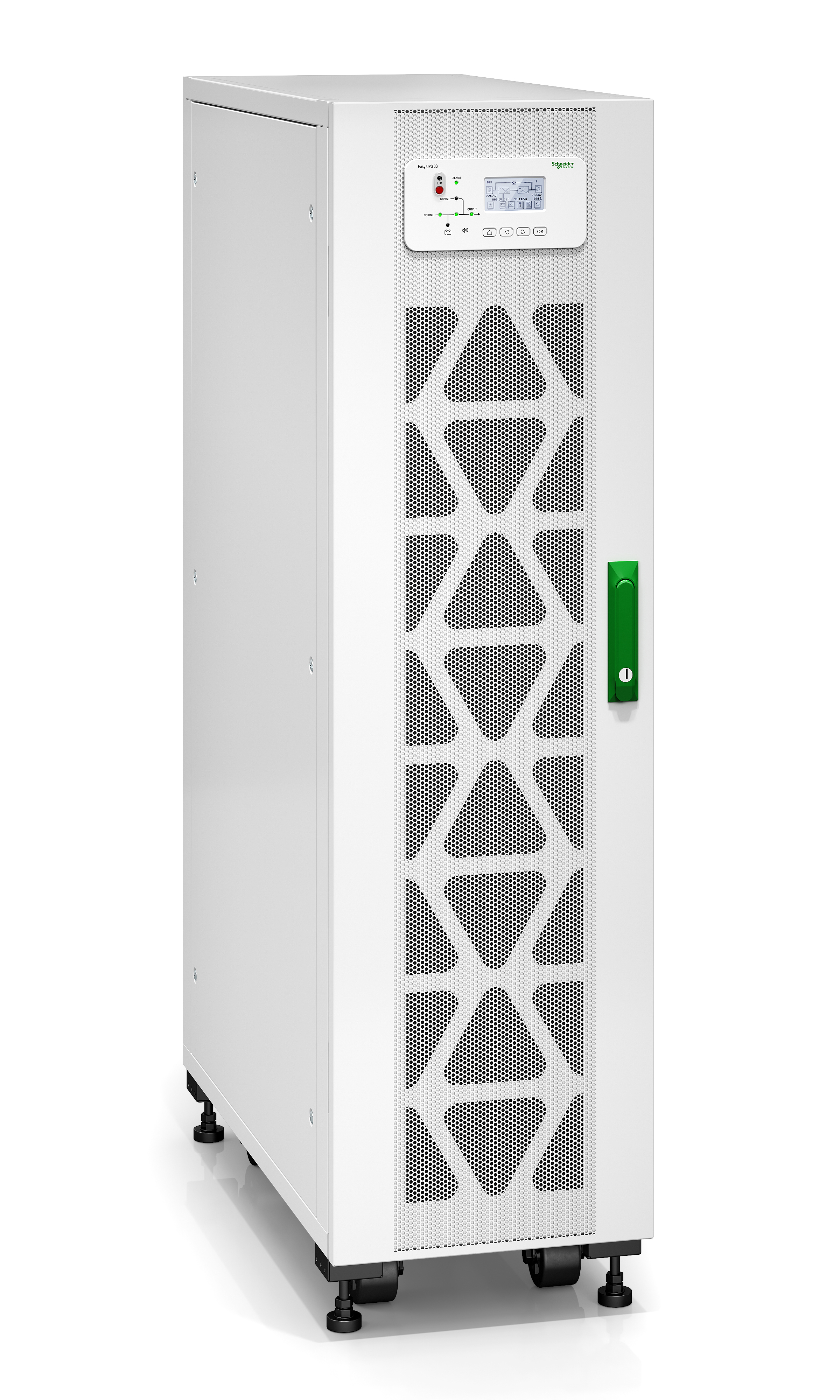APC E3SUPS15KHB2 - Easy UPS 3S 15 kVA 400V 3:3 UPS, 2 internal 7Ah modular battery strings, expandable to 3