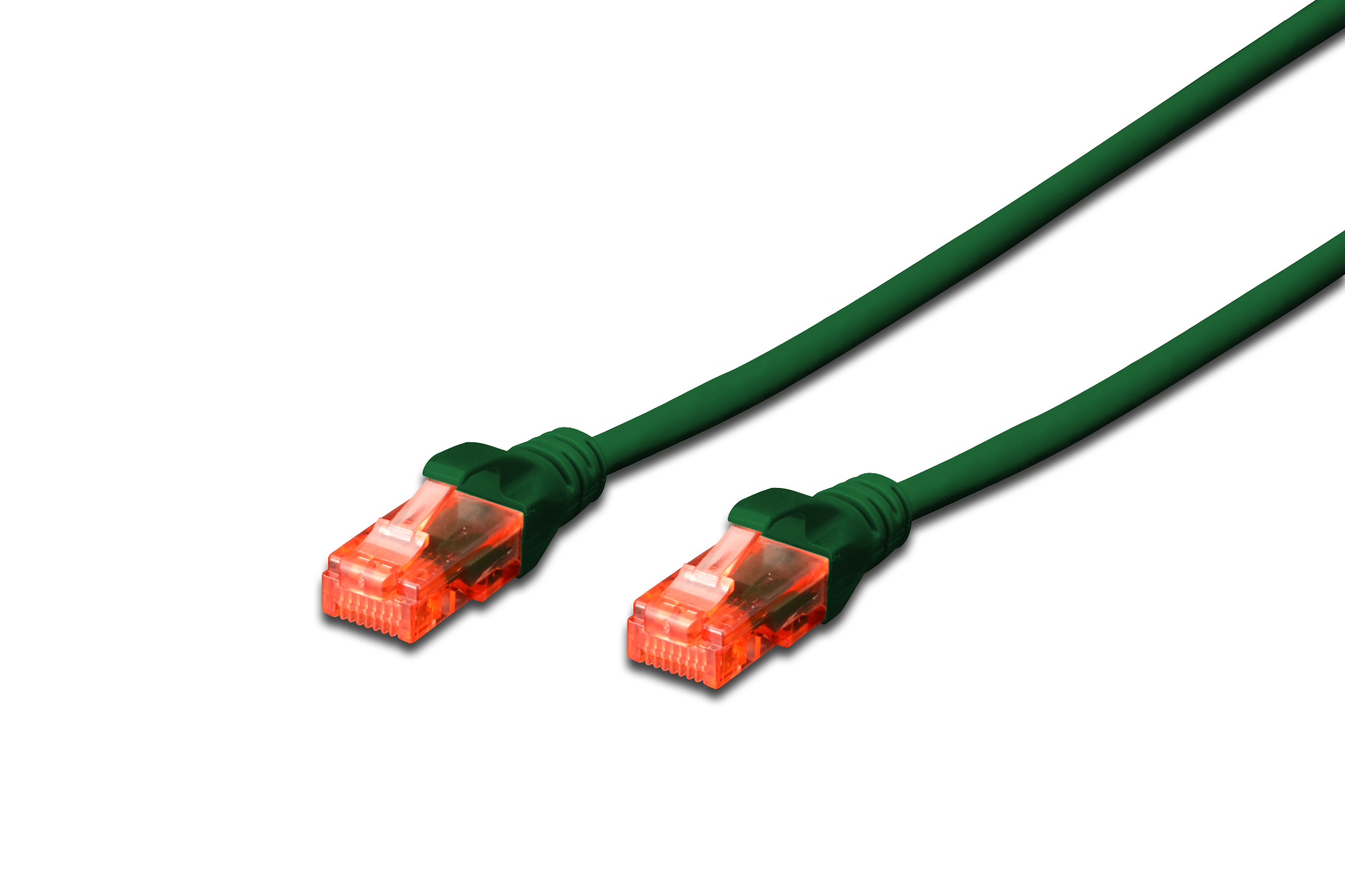 DIGITUS DK-1617-0025/G Patchkabel CAT 6 U-UTP, Länge 0,25 m, Farbe Grün