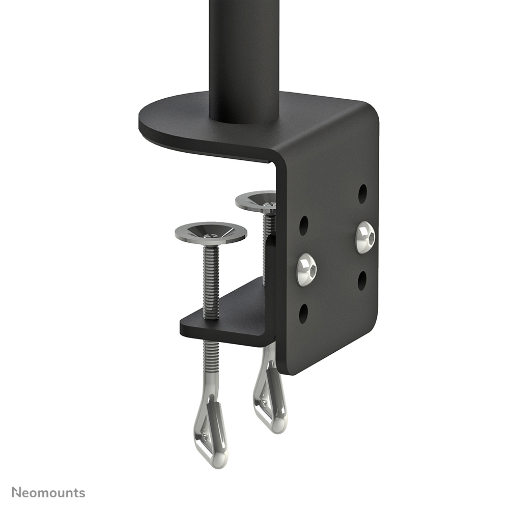 Neomounts Monitor-Tischhalterung - Klemme - 8 kg - 25,4 cm (10") - 68,6 cm (27") - 100 x 100 mm - Schwarz