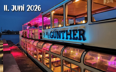 Bootstour, Lichtshow, Nachtansicht, Schiff, Günther