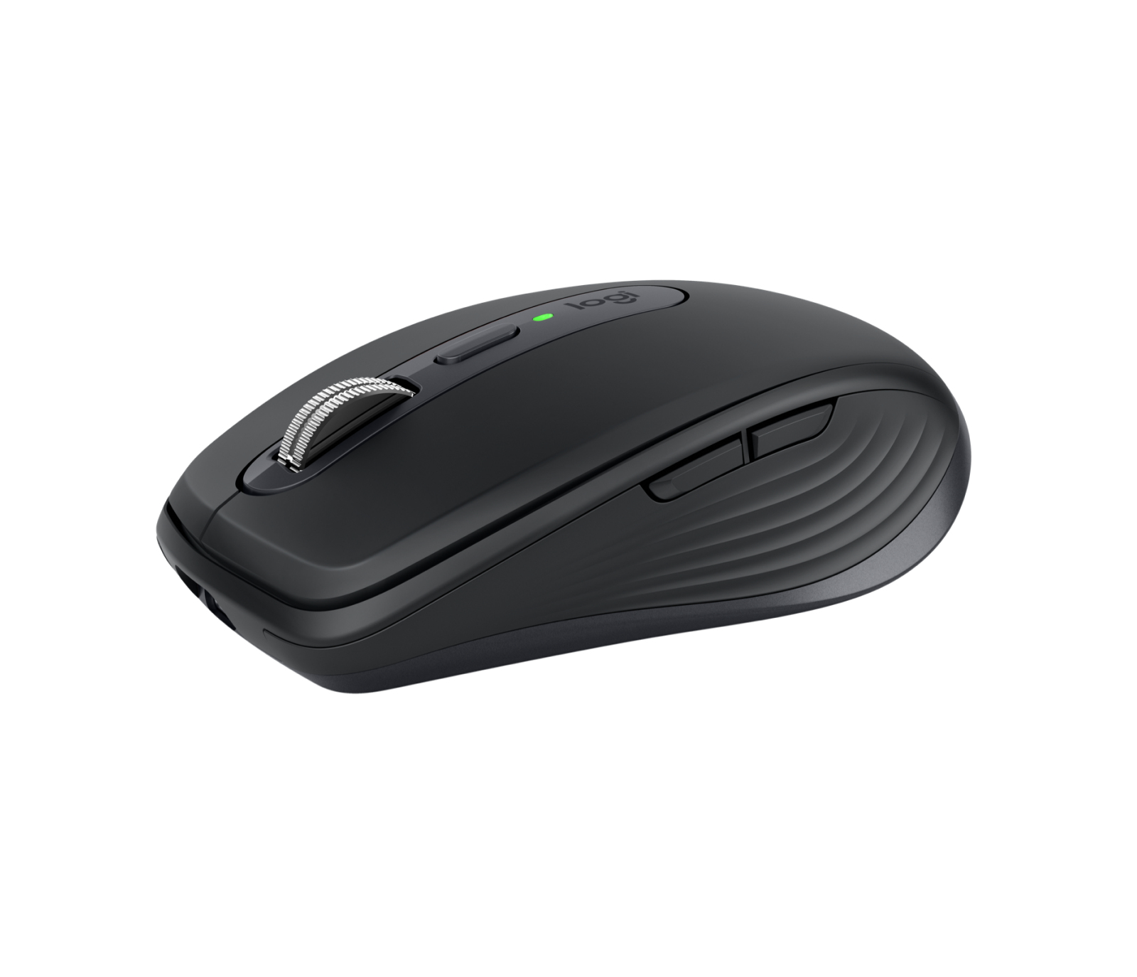 Maus, kabellos, optische Maus, grau, Gummierte Seitenteile