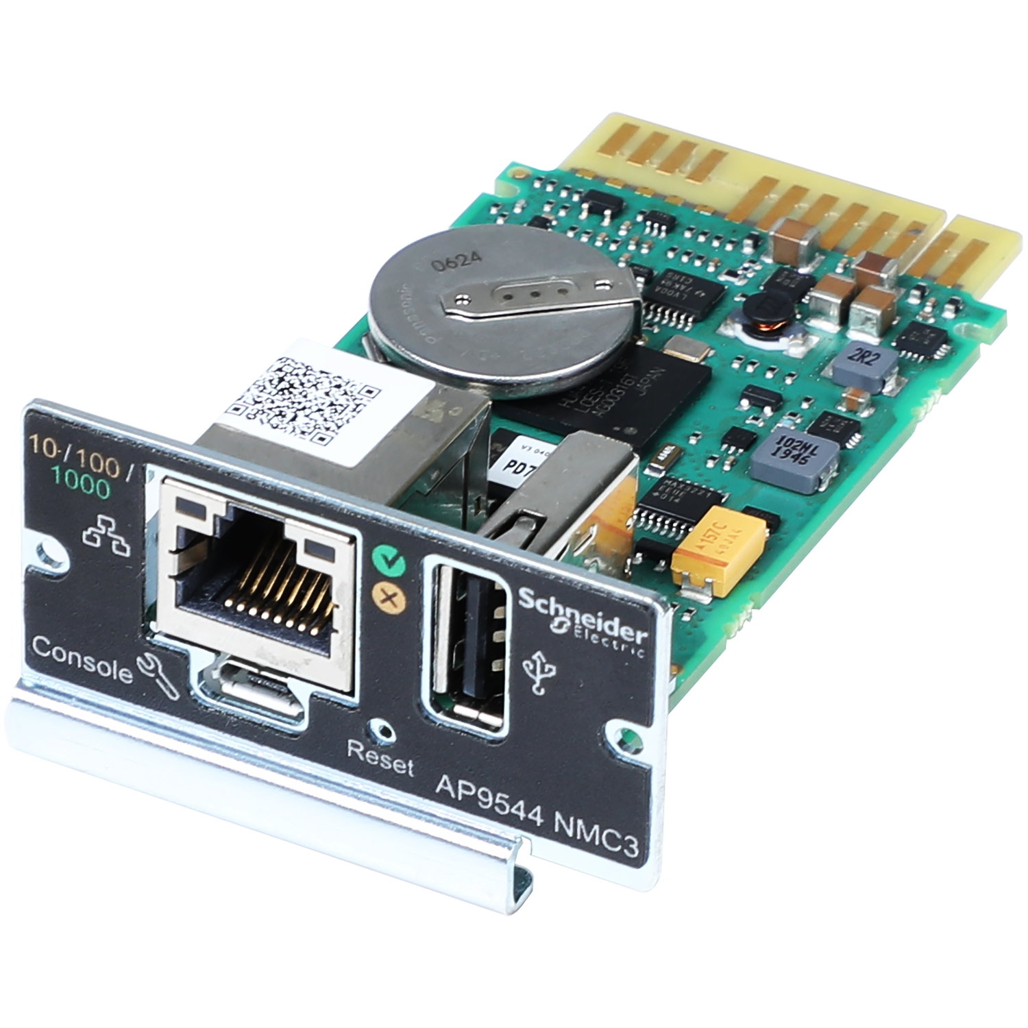 ecommerce Card, Netzwerkmodul, PCIe Adapter, RJ45 Port, Schneider Electric Modul