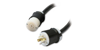 APC 10' CABLE EXTENDER 5-WIRE #10 AWG, UL WITH L21-20R/P Adapter, Elektronik