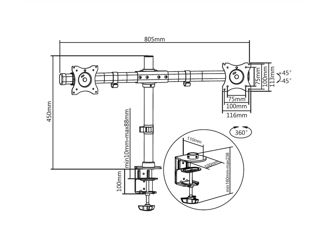 CAD-Diagramm, Diagramm
