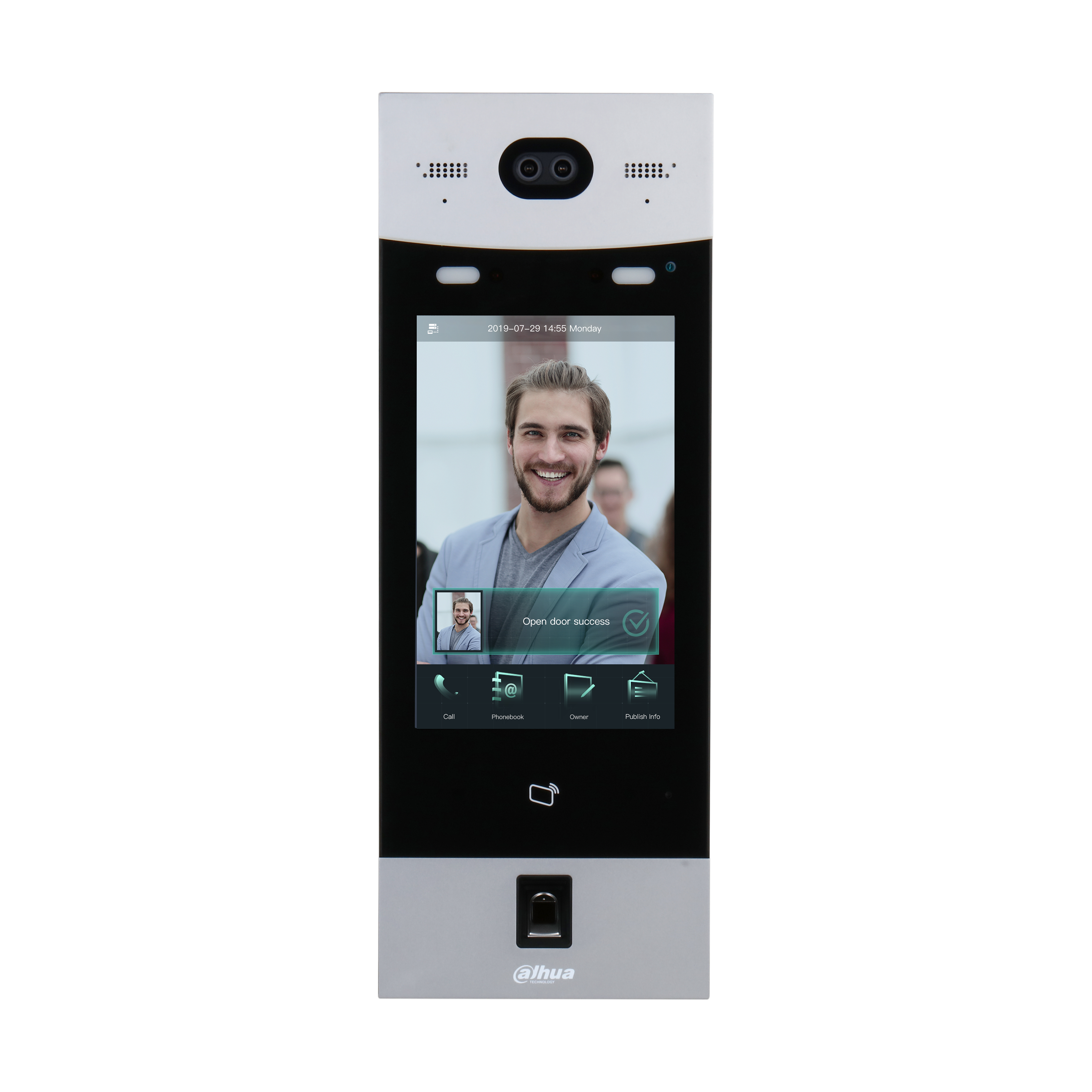 Dahua CCTV Video Door Phone, VTO9541D-S2, 2Mp Face Recognition,IC Card Touch 2-ch IP55 IK07 Apartment Door Station Dahua CCTV Video Door Phone, VTO9541D-S2, 2Mp Face Recognition,IC Card Touch 2-ch IP55 IK07 Apartment Door Station