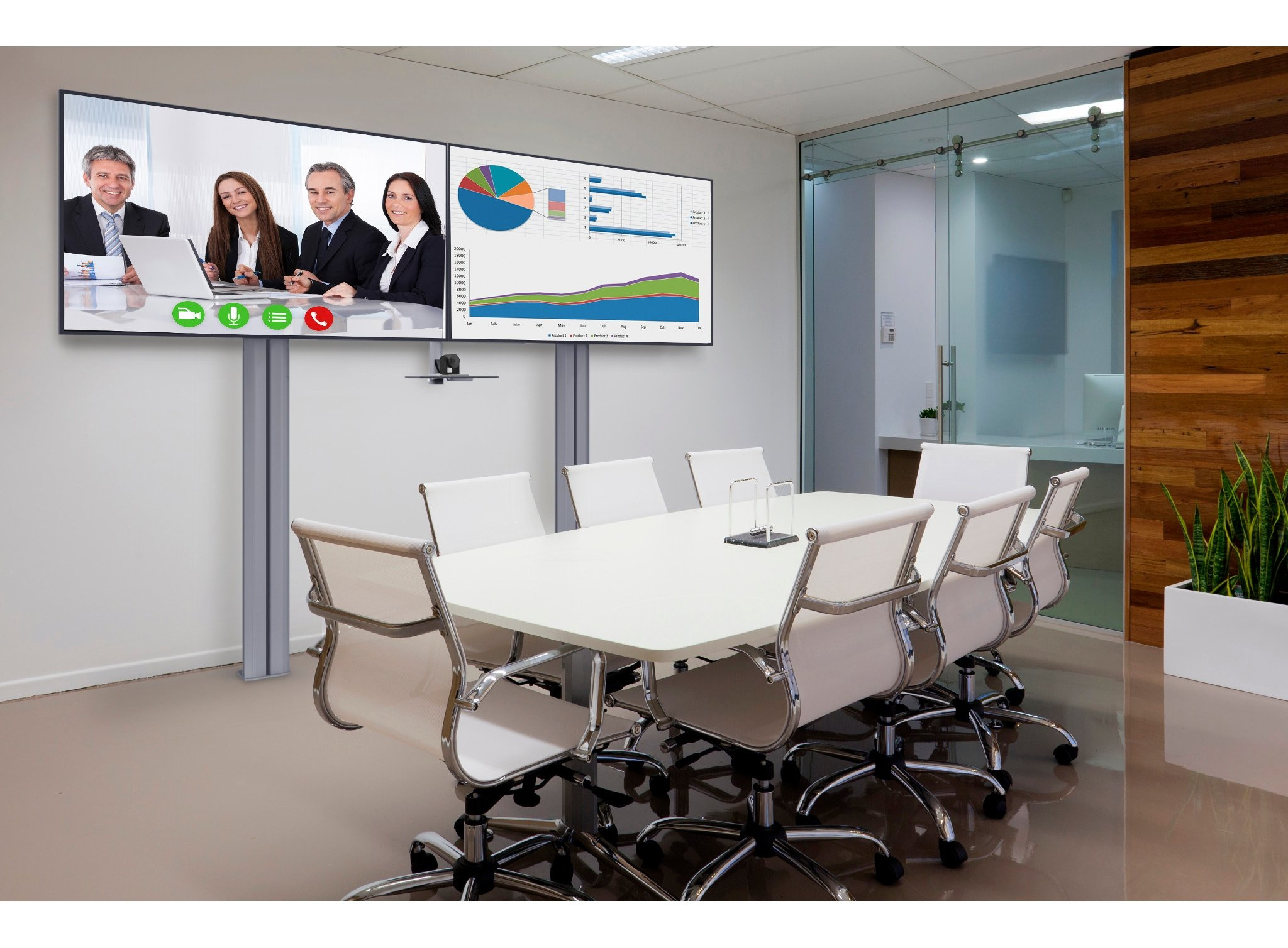 Peerless-AV VCM580 Drinnen, Besprechungsraum, Büro, Stuhl, Innenarchitektur