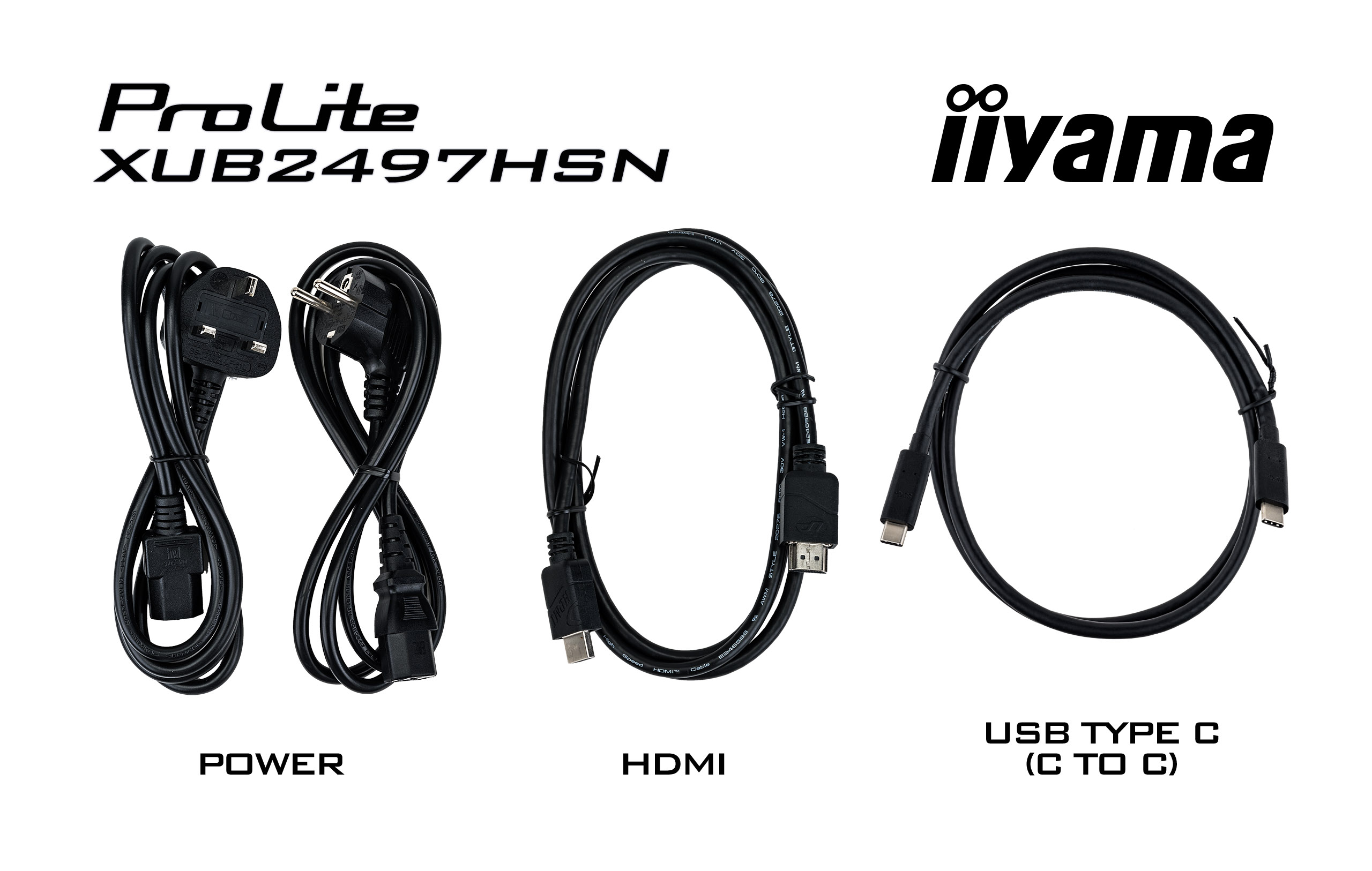 IIYAMA Monitor XUB2497HSN-W2 inkl. 5 Jahre Hersteller-Garantie