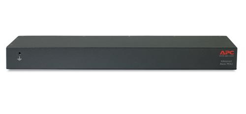 APC Rack PDU, Metered, 1U, 15A, 100/120V, (8) 5-15