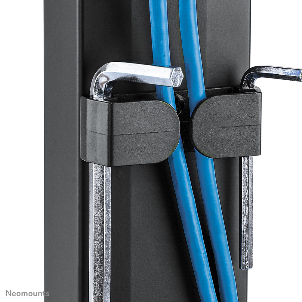 Neomounts Monitor-Tischhalterung - Freistehend - 6 kg - 25,4 cm (10 Zoll) - 68,6 cm (27 Zoll) - 100 x 100 mm - Schwarz