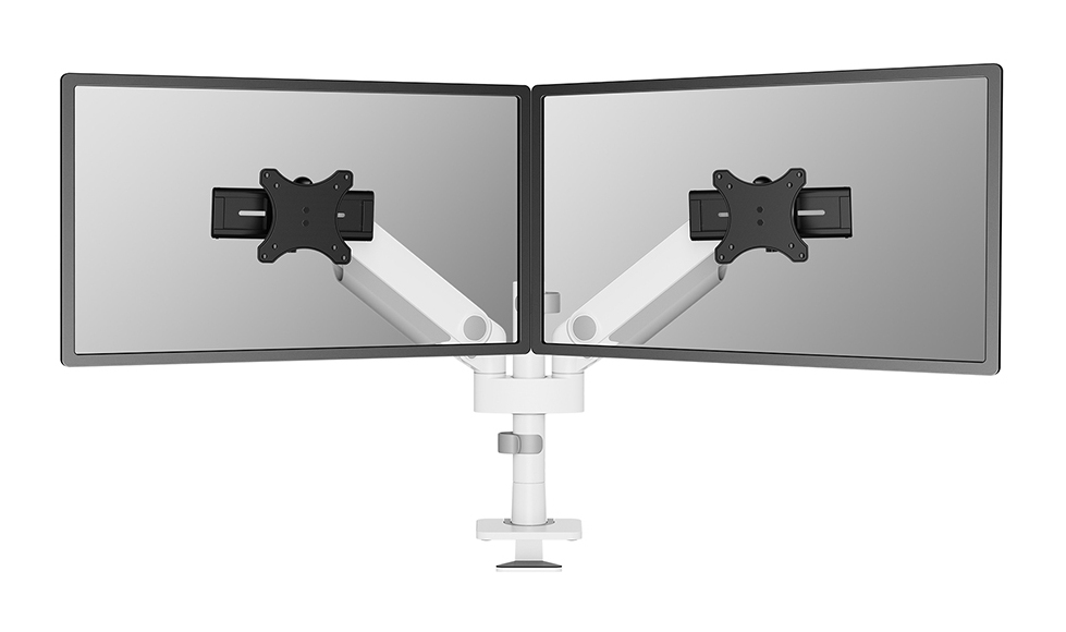 Neomounts DS65S-950WH2 Monitorarm 24-34" - Gasfeder - Topfix - mehrfach verstellbar - 180°-Stopp Neomounts DS65S-950WH2 Monitorarm 24-34" - Gasfeder - Topfix - mehrfach verstellbar - 180°-Stopp