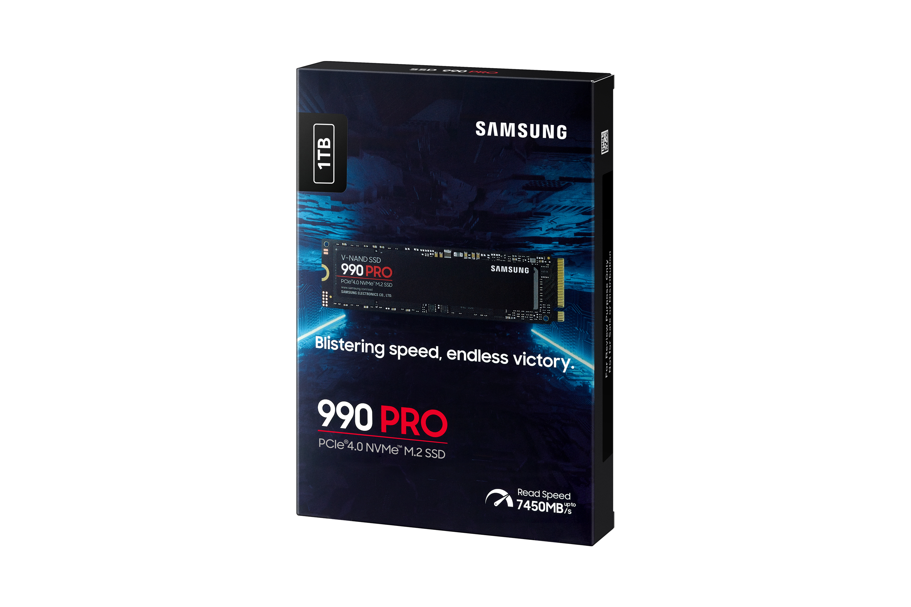 SSD Samsung M.2 2280 990 Pro 1 TB PCIe 4.0 x4 (MZ-V9P1T0BW)