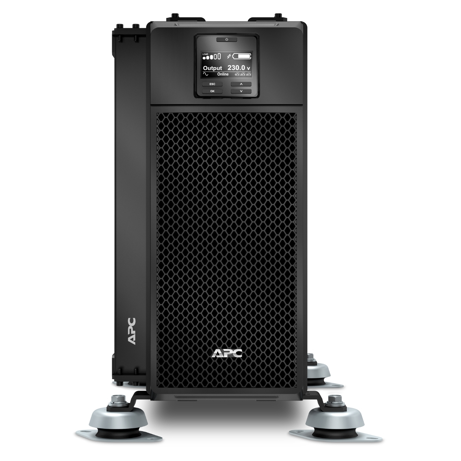 UPS, Power backup, Tower speaker, Black grill, APC