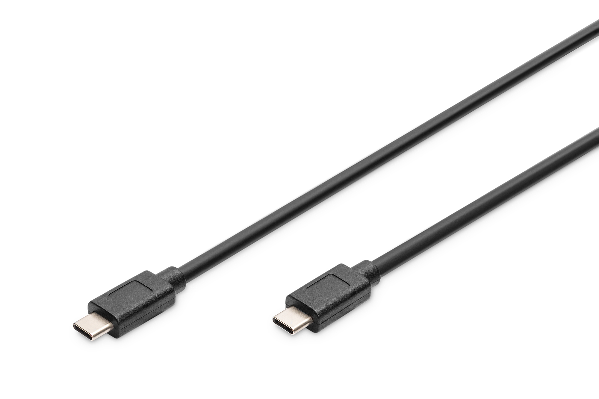 DIGITUS USB Type-C Anschlusskabel, Type-C zu C St/St, 1.0m