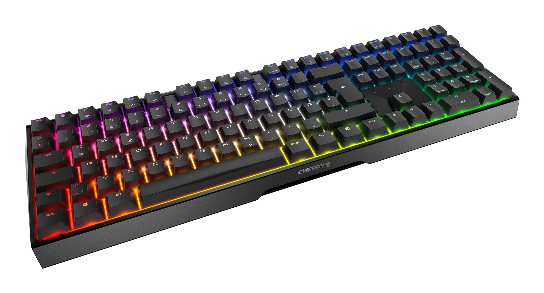 Cherry Tastatur MX BOARD 3.0 S, BROWN Switches (G80-3874LXADE-2) schwarz