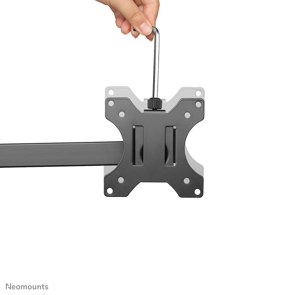 Neomounts Monitor-Tischhalterung - Freistehend - 6 kg - 33 cm (13") - 68,6 cm (27") - 100 x 100 mm - Schwarz