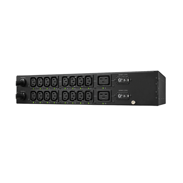 CyberPower PDU32SWHVCEE18ATNET Stromverteilereinheit (PDU) 18 AC-Ausgänge 2U Schwarz