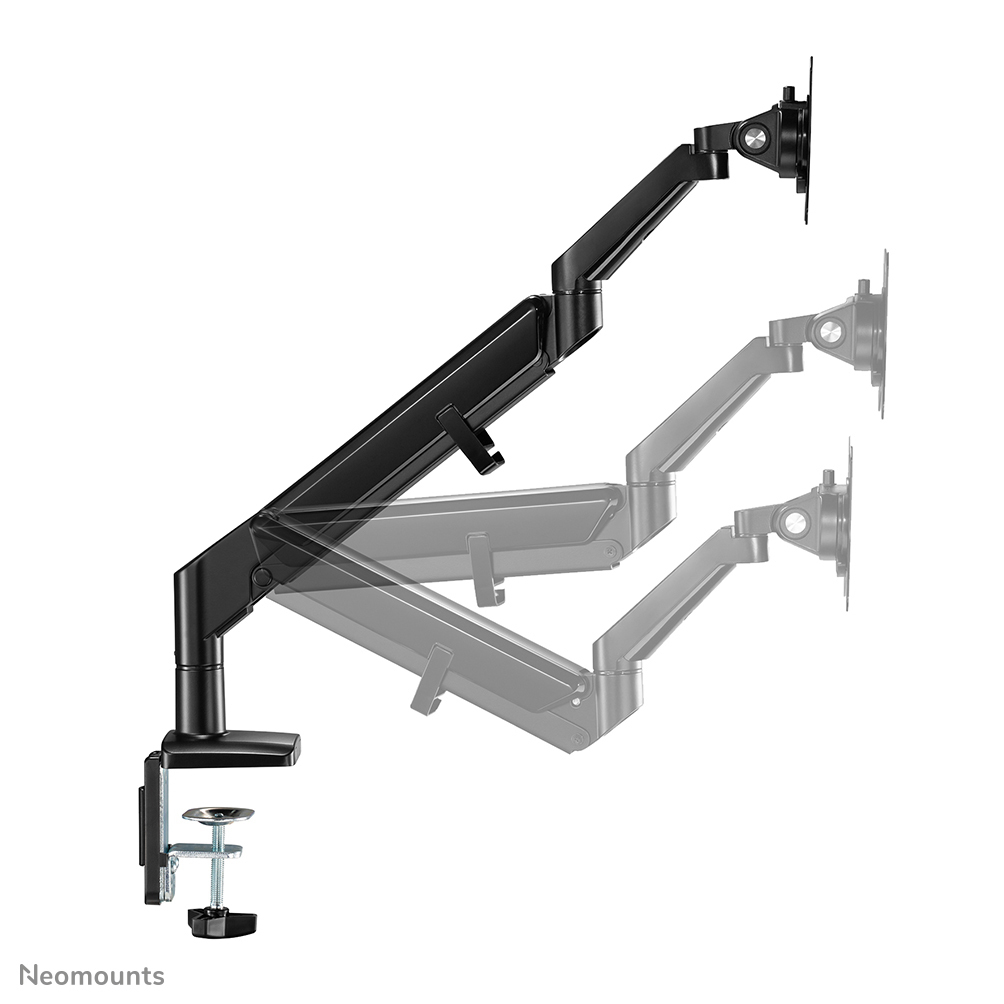 Neomounts Monitor-Tischhalterung - Klemme /Bolzen - 9 kg - 43,2 cm (17 Zoll) - 81,3 cm (32 Zoll) - 100 x 100 mm - Schwarz
