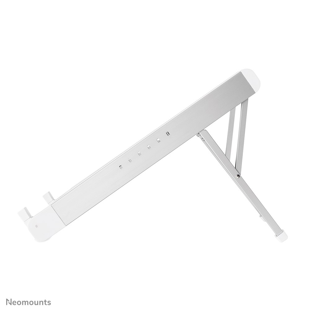 Neomounts faltbarer Laptop-Ständer - Notebook-Ständer - Silber - 27,9 cm (11 Zoll) - 43,2 cm (17 Zoll) - 279,4 - 431,8 mm (11 - 17 Zoll) - 5 kg