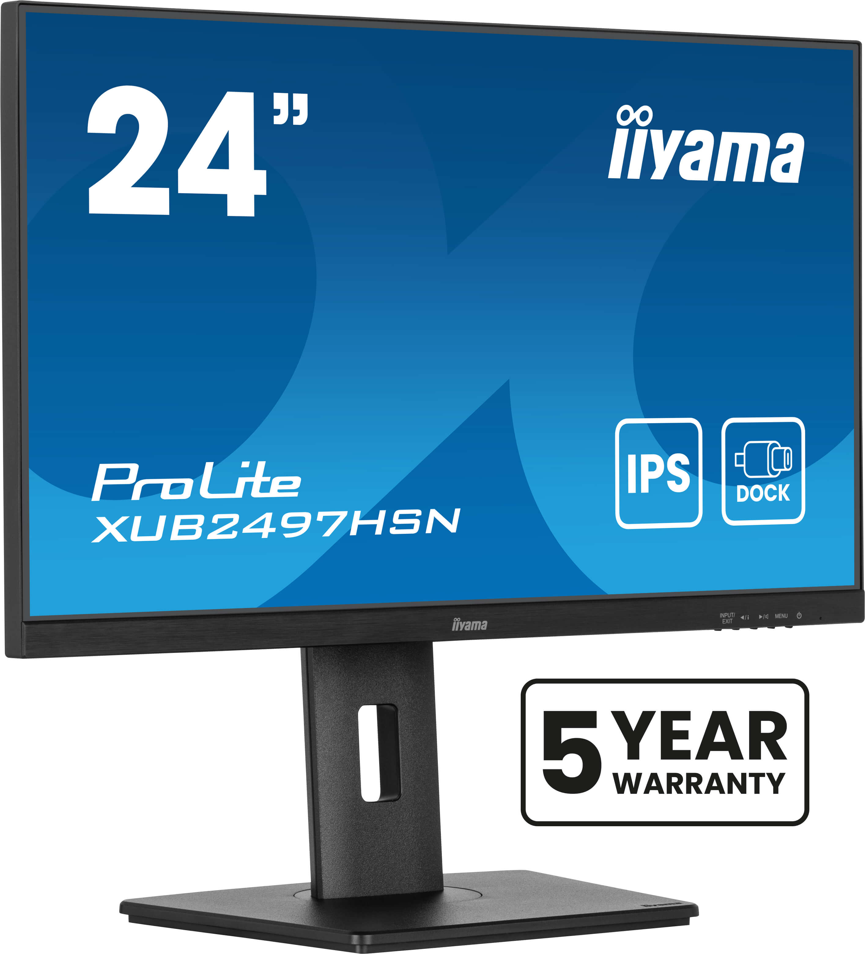 IIYAMA Monitor XUB2497HSN-B2 inkl. 5 Jahre Hersteller-Garantie Computerausrüstung, Überwachen, Bildschirm, FERNSEHER