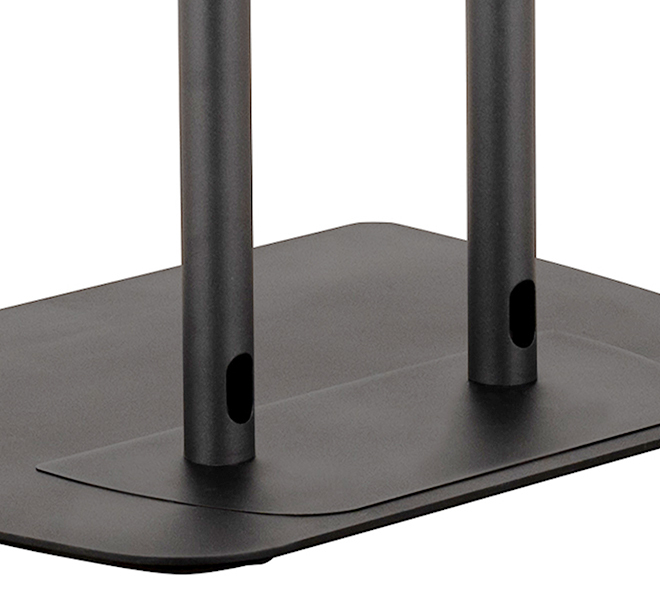 B-TECH SYSTEM X - Low Level Flat Screen Floor Stand (VESA 600 x 400) - 0.75m Ø50mm Poles BT8541/BB V2 B-TECH SYSTEM X - Low Level Flat Screen Floor Stand (VESA 600 x 400) - 0.75m Ø50mm Poles BT8541/BB V2