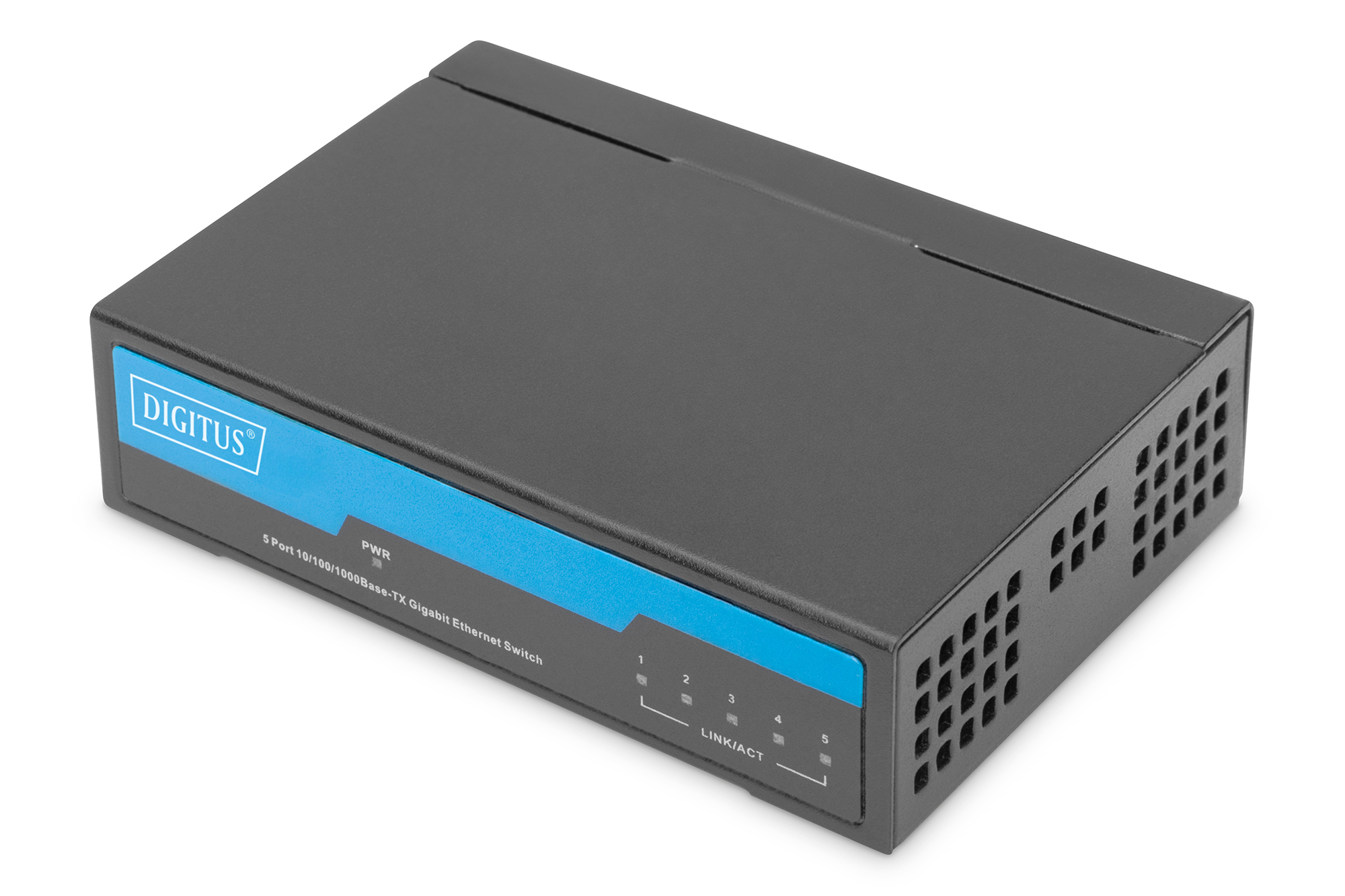 DIGITUS DN-80202-1 5-Port Gigabit Switch, Unmanaged DIGITUS DN-80202-1 5-Port Gigabit Switch, Unmanaged