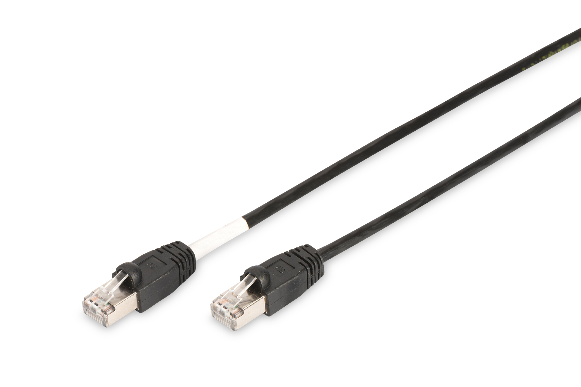 DIGITUS DK-1644-020/BL-OD CAT 6 S/FTP Outdoor-Patchkabel, PE Kabel, Rauchrohr