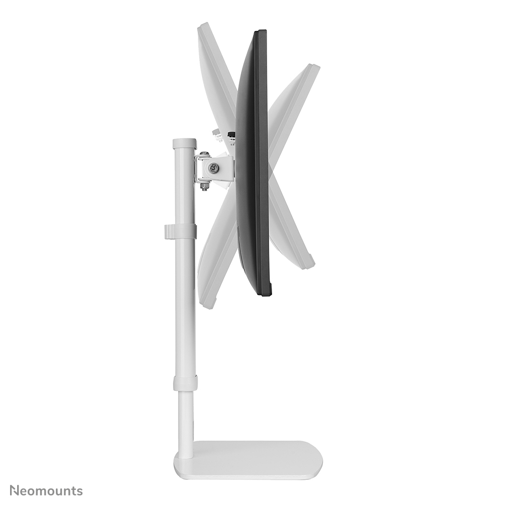 Neomounts Monitor-Tischhalterung - Freistehend - 6 kg - 25,4 cm (10") - 76,2 cm (30") - 100 x 100 mm - Weiß