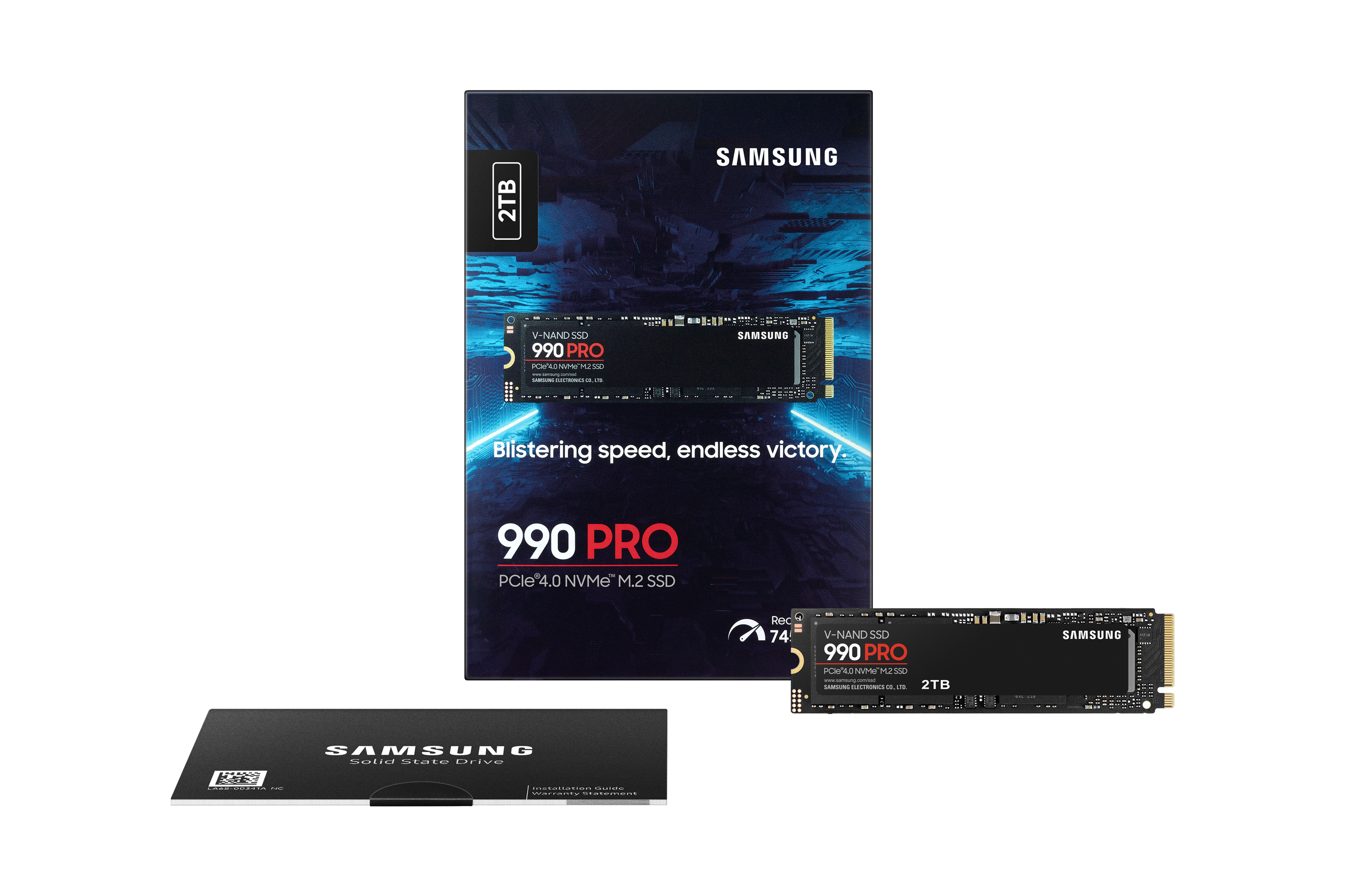SSD Samsung M.2 2280 990 Pro 2 TB PCIe 4.0 x4 (MZ-V9P2T0BW)