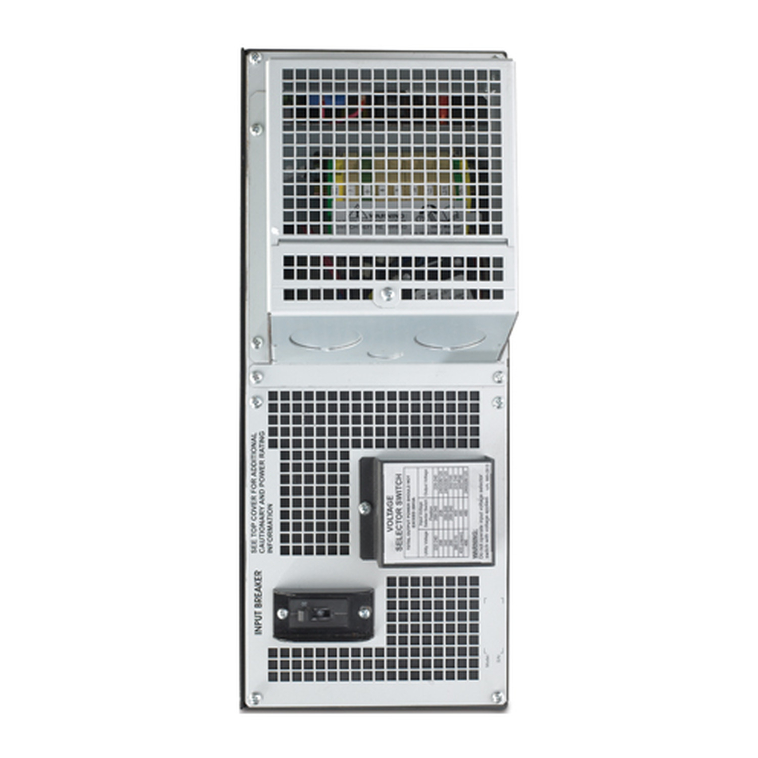 Server, Netzteil, Metallgehäuse, Belüftungsgitter, AC-Eingang