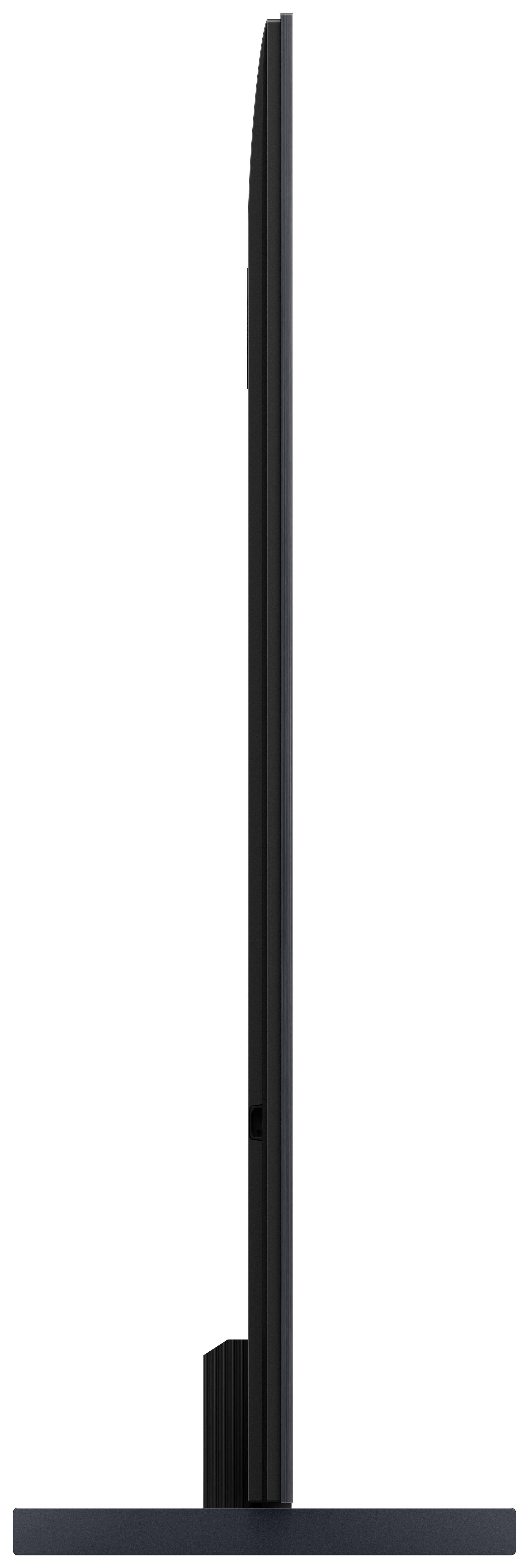 Flachbildschirm, Monitor, LED, Schwarz, Seite