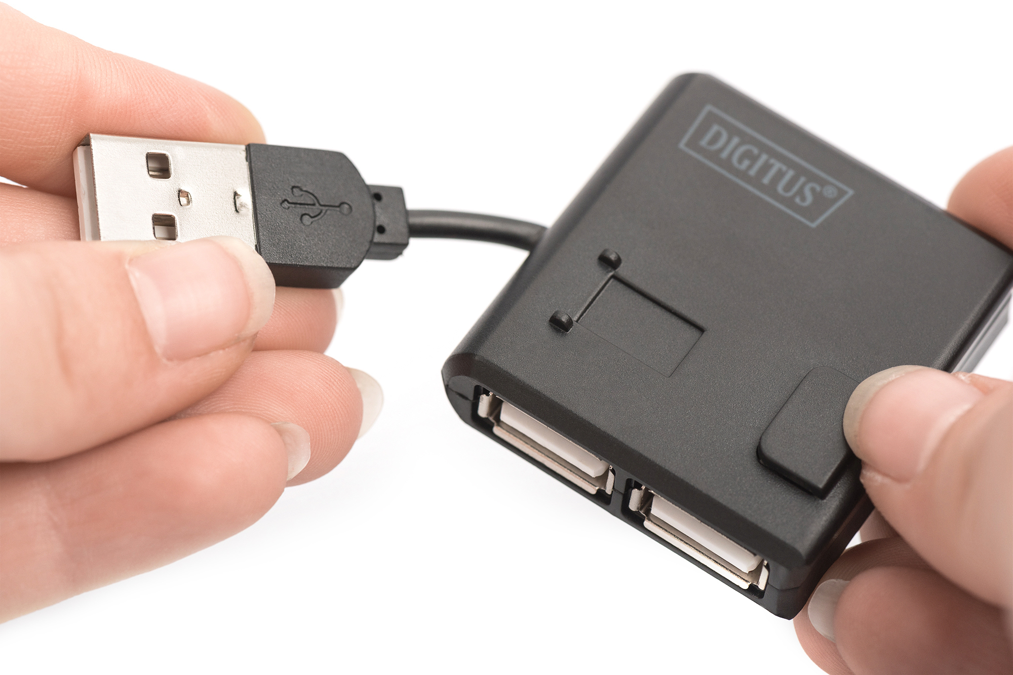 DIGITUS DA-70217 USB 2.0 High-Speed Hub 4-Port