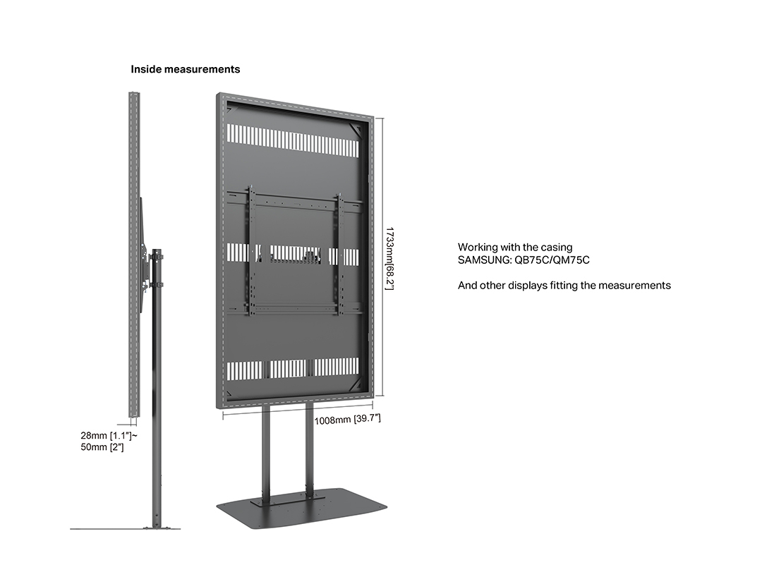 HAGOR BrackIT Stand  low tilt   (8225) HAGOR BrackIT Stand  low tilt   (8225)