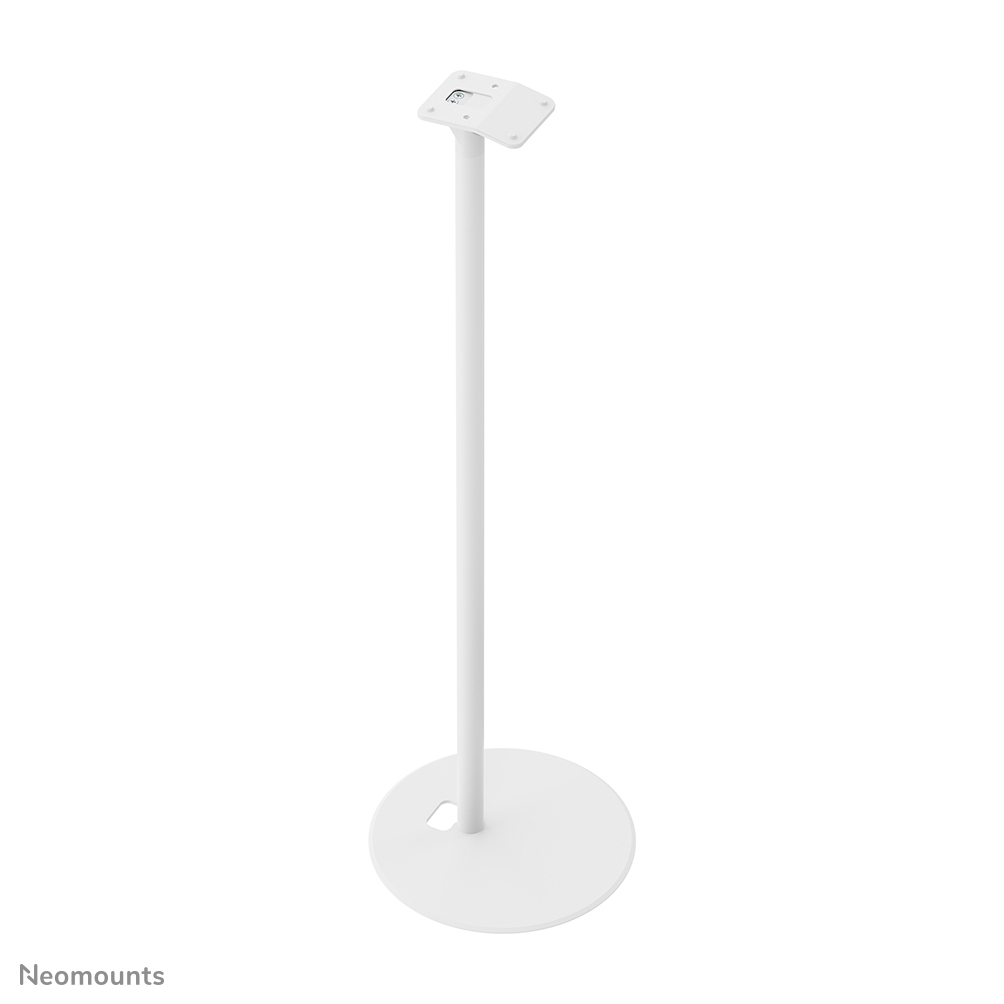 Stehleuchte, Standlampe, Metall, Weiß, Kopfmontage